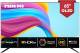 شاشة نيكاى كيو ليد 65 بوصة ، شاشة ذكية - NPROG65QLED - GOOGLE TV 4K